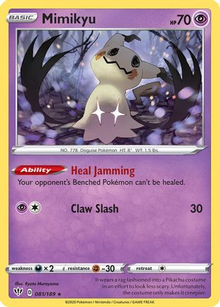 Mimikyu 081/189  - Holofoil - Promo