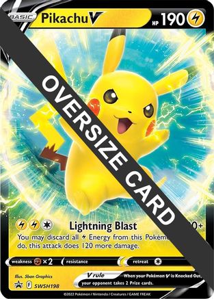 Pikachu V SWSH198  - Holofoil - Promo