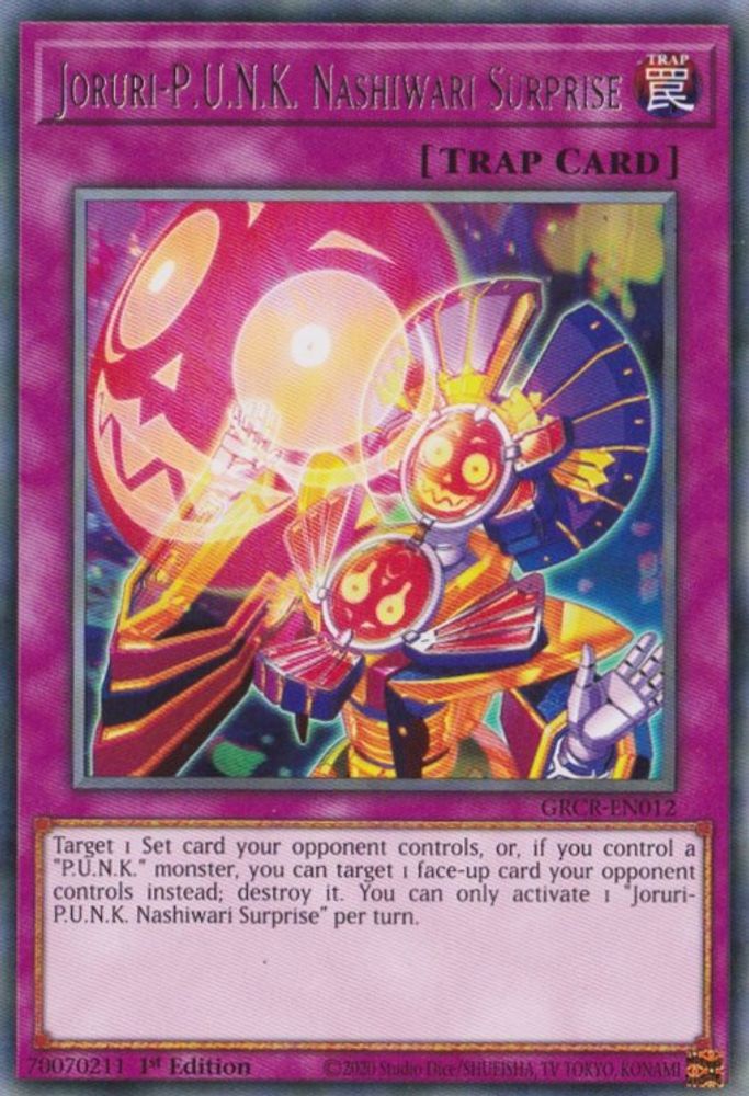 Joruri-P.U.N.K. Nashiwari Surprise (GRCR-EN012) - Rare
