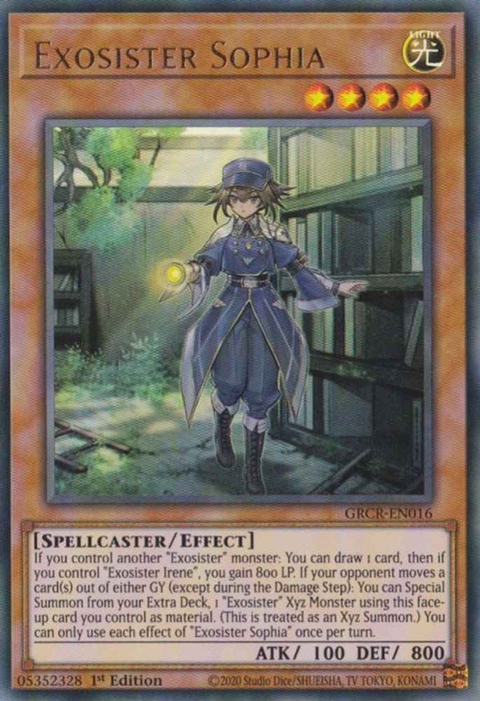 Exosister Sophia (GRCR-EN016) - Ultra Rare