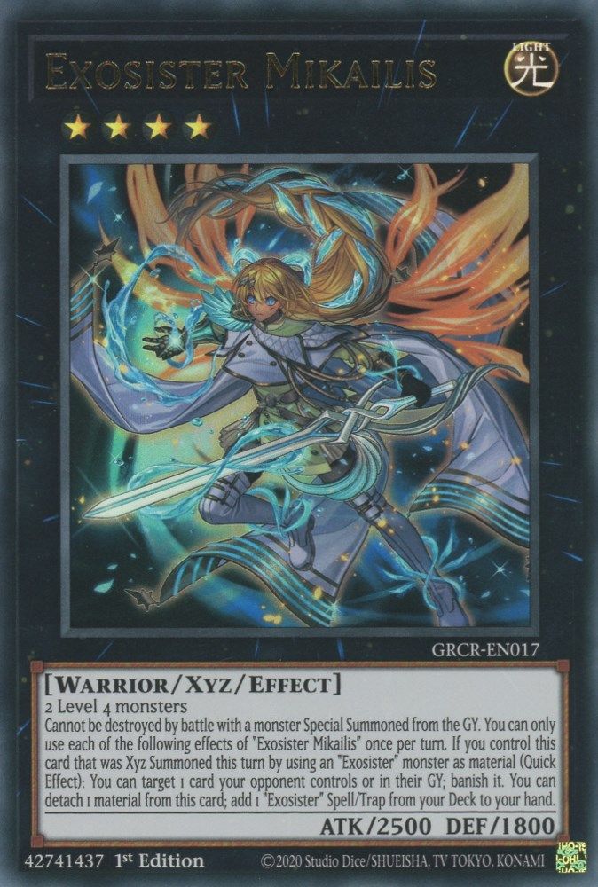 Exosister Mikailis (GRCR-EN017) - Ultra Rare