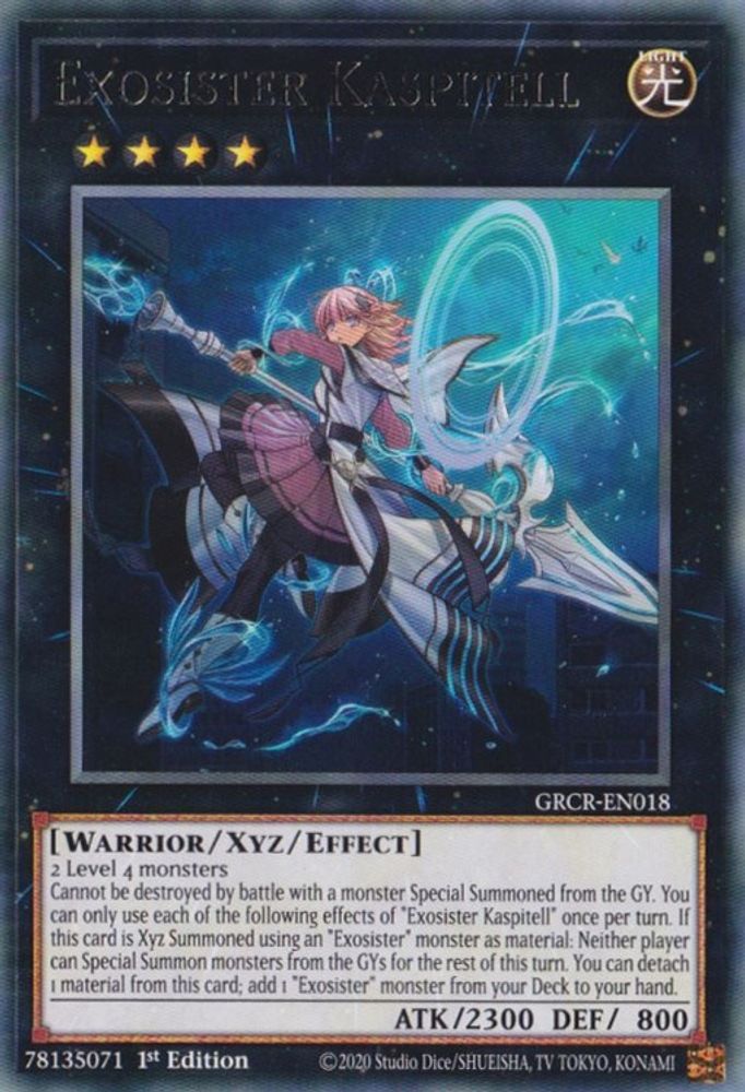 Exosister Kaspitell (GRCR-EN018) - Rare