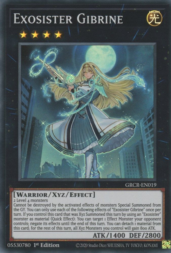 Exosister Gibrine (GRCR-EN019) - Super Rare