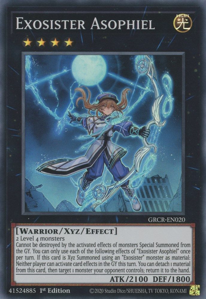 Exosister Asophiel [GRCR-EN020] Super Rare 