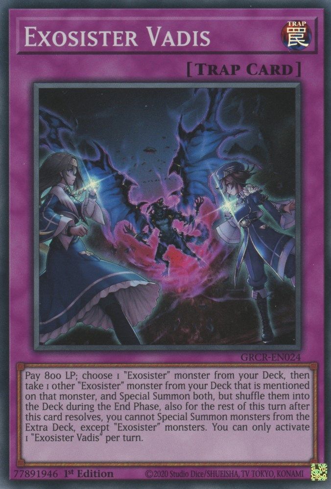 Exosister Vadis (GRCR-EN024) - Super Rare