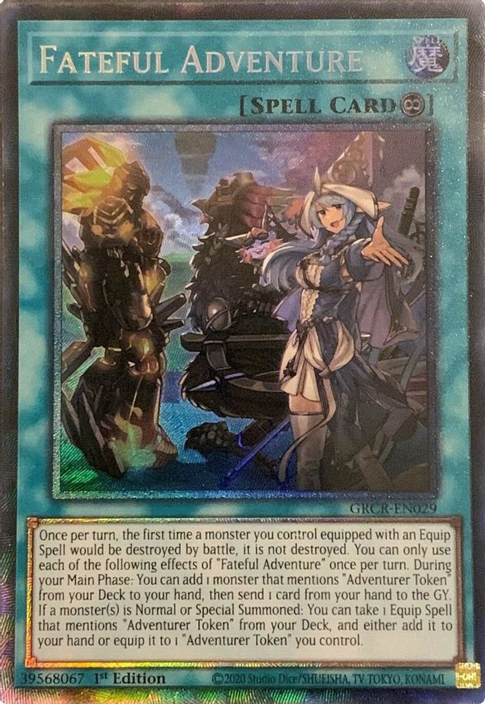 Fateful Adventure (CR) (GRCR-EN029) - Collector's Rare