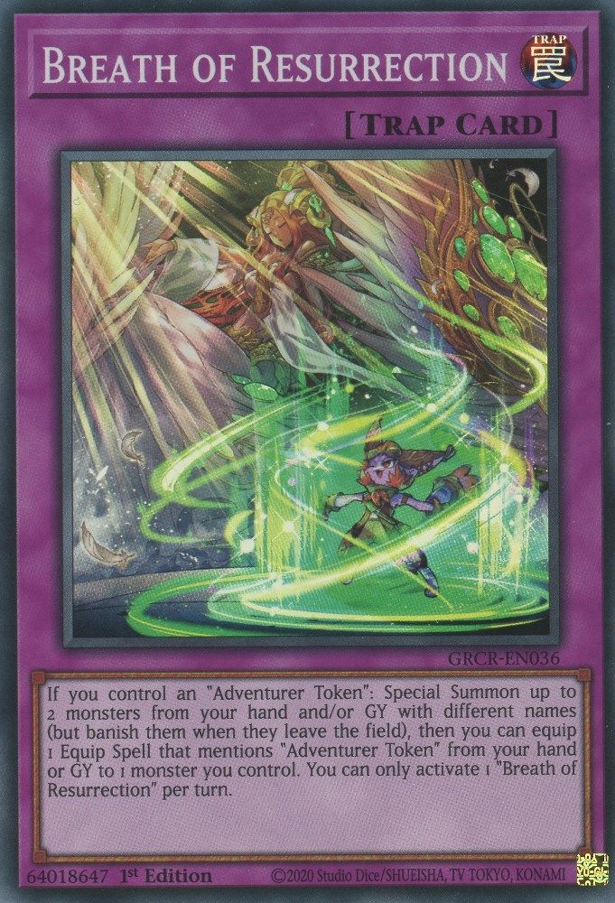 Breath of Resurrection (GRCR-EN036) - Super Rare