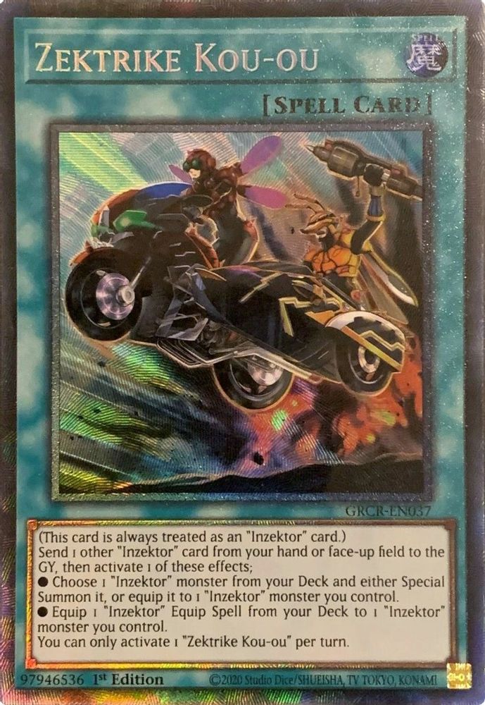 Zektrike Kou-ou (CR) (GRCR-EN037) - Collector's Rare