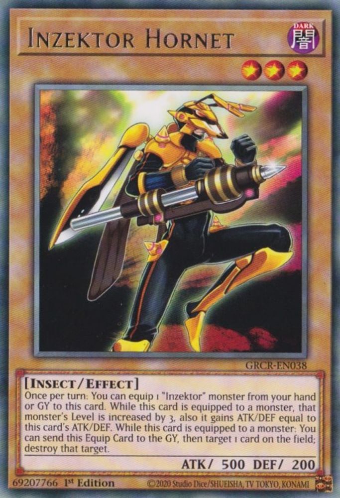 Inzektor Hornet [GRCR-EN038] Rare 