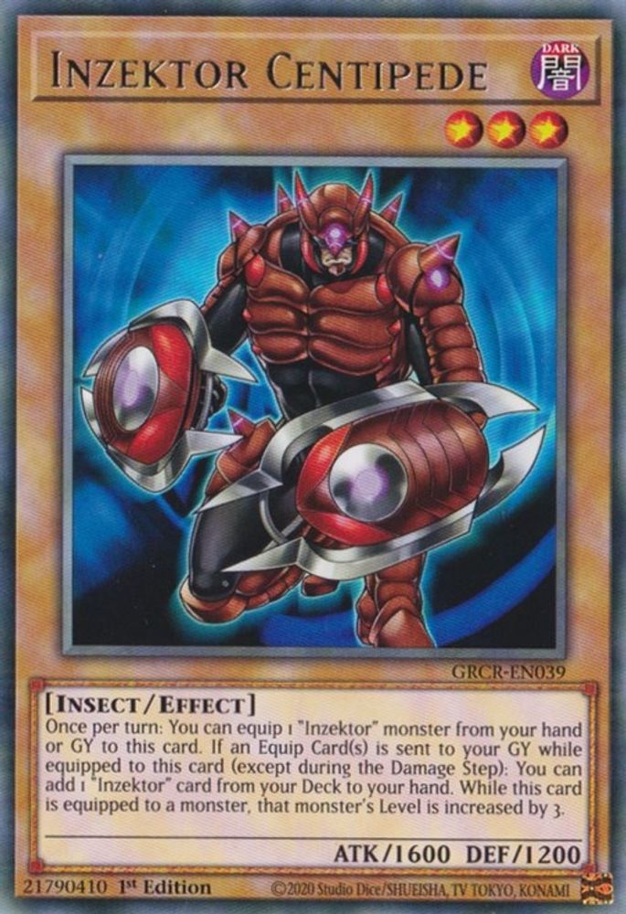 Inzektor Centipede (GRCR-EN039) - Rare