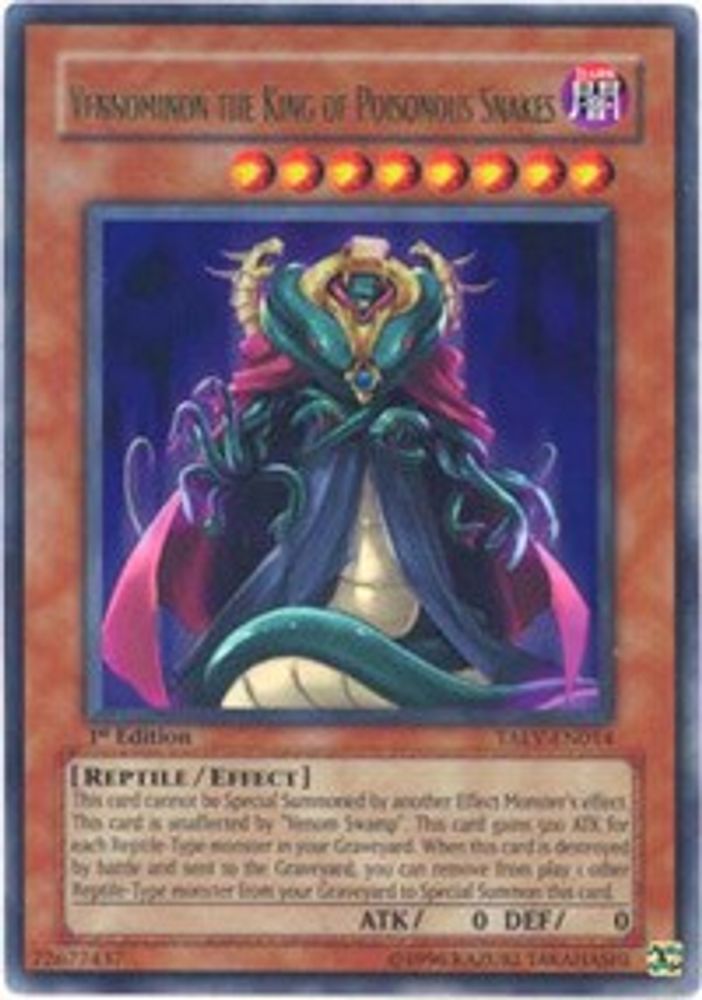 Vennominon the King of Poisonous Snakes (TAEV-EN014) - Ultra Rare