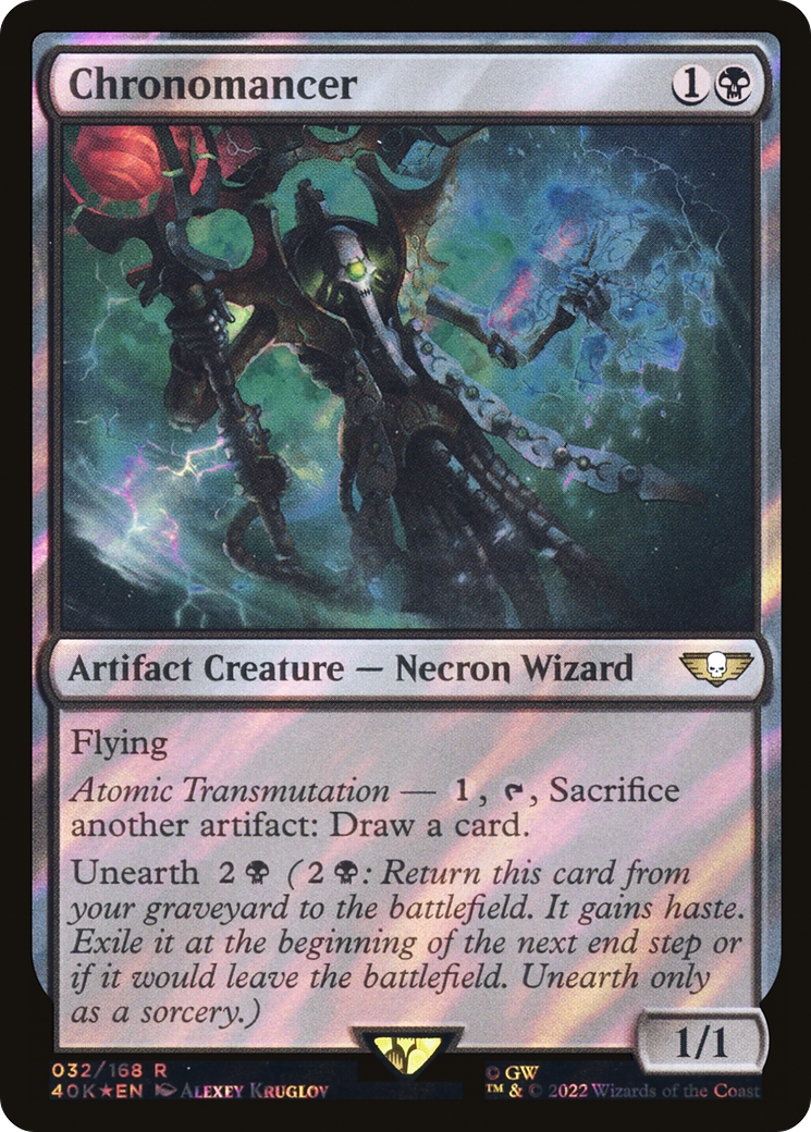 Chronomancien (Surge Foil) [Warhammer 40,000] 