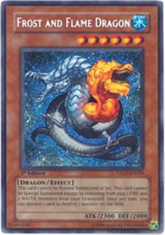 Frost and Flame Dragon (TAEV-EN033) - Secret Rare
