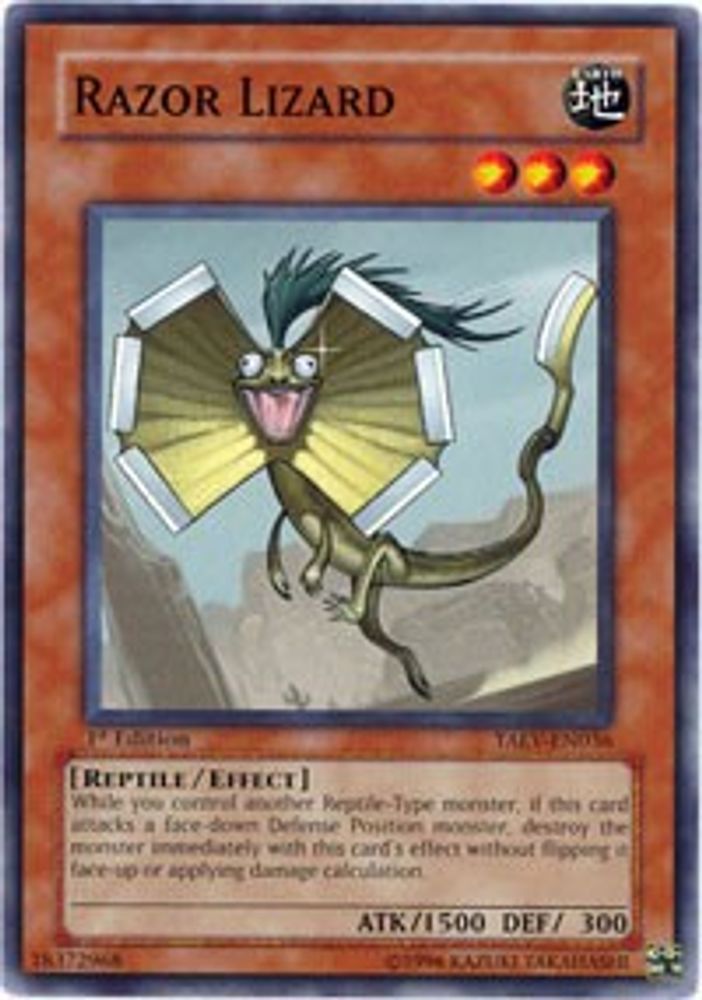 Razor Lizard (TAEV-EN036) - Common