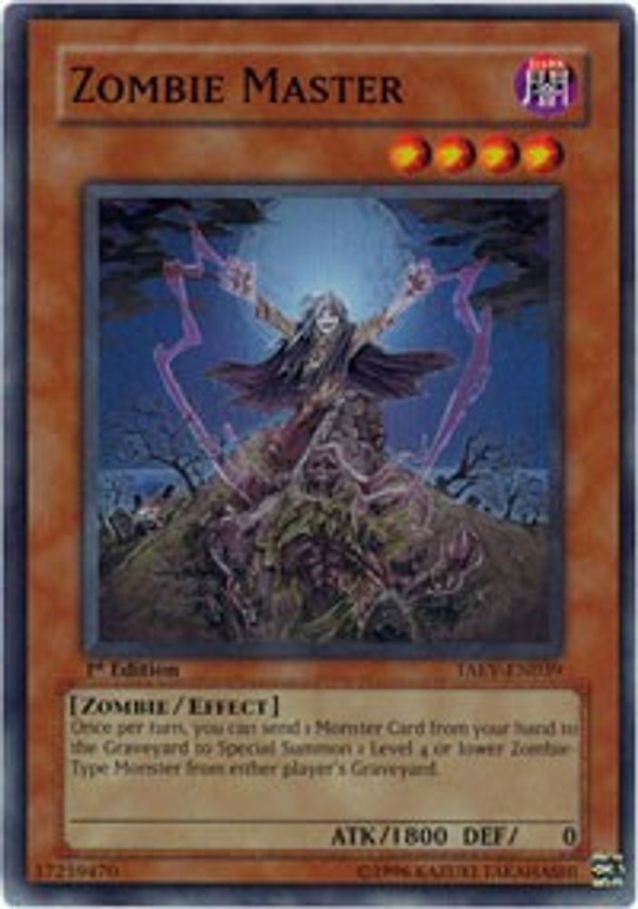 Zombie Master (TAEV-EN039) - Super Rare