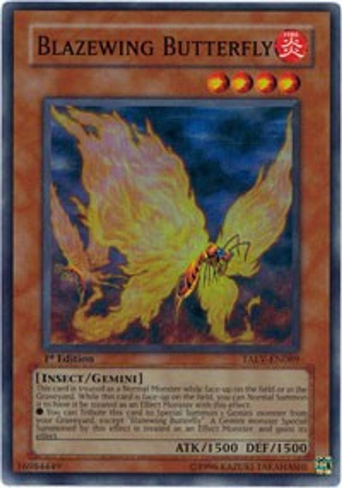Blazewing Butterfly (TAEV-EN089) - Super Rare