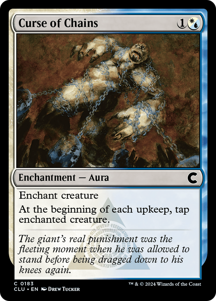 Malédiction des chaînes [Ravnica: Clue Edition] 