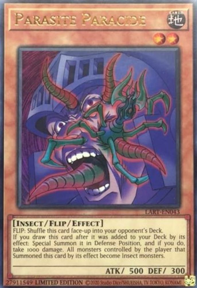 Parasite Paracide (LART-EN043) - Ultra Rare