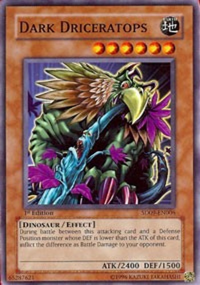 Dark Driceratops (SD09-EN006) - Common