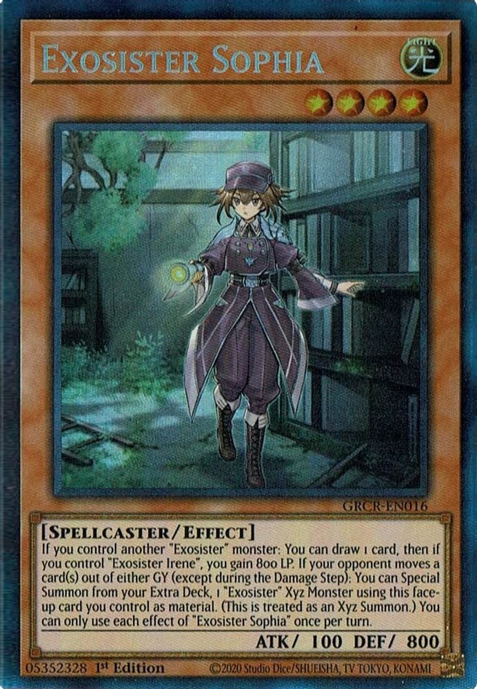 Exosister Sophia (CR) (GRCR-EN016) - Collector's Rare