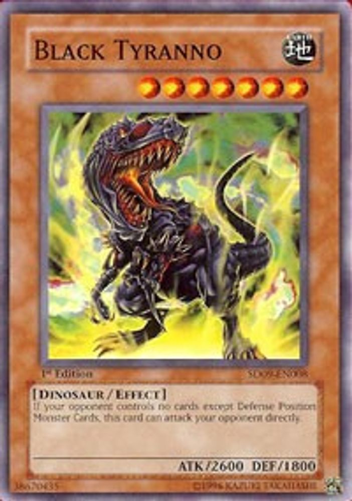 Black Tyranno (SD09-EN008) - Common