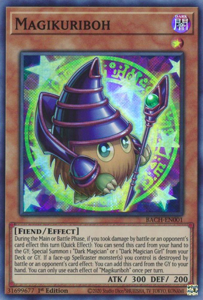Magikuriboh [BACH-EN001] Super Rare 