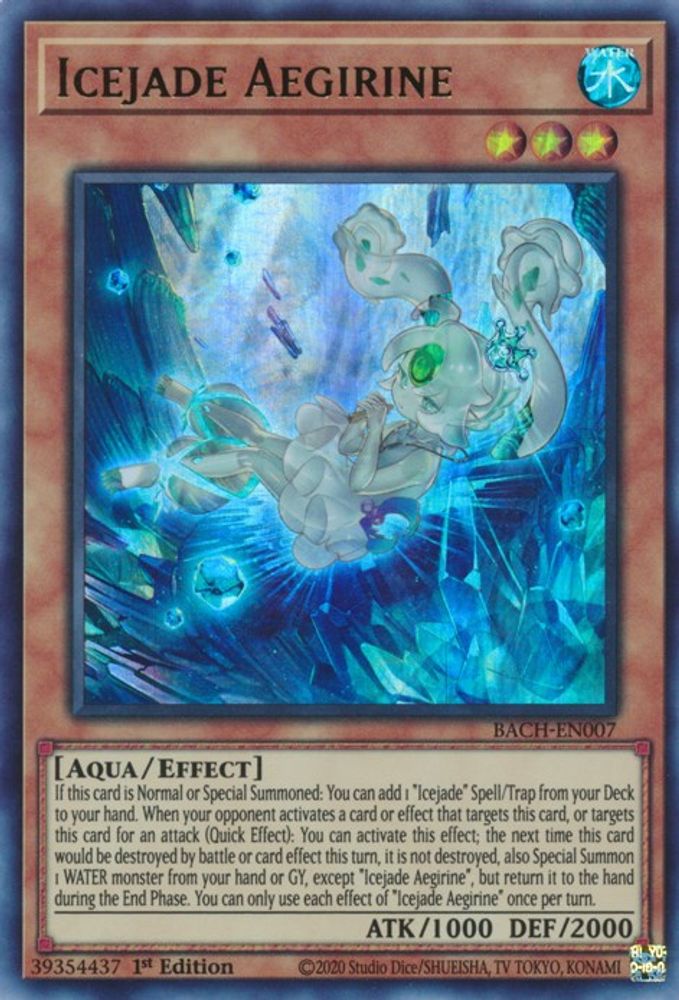 Icejade Aegirine [BACH-EN007] Ultra Rare 