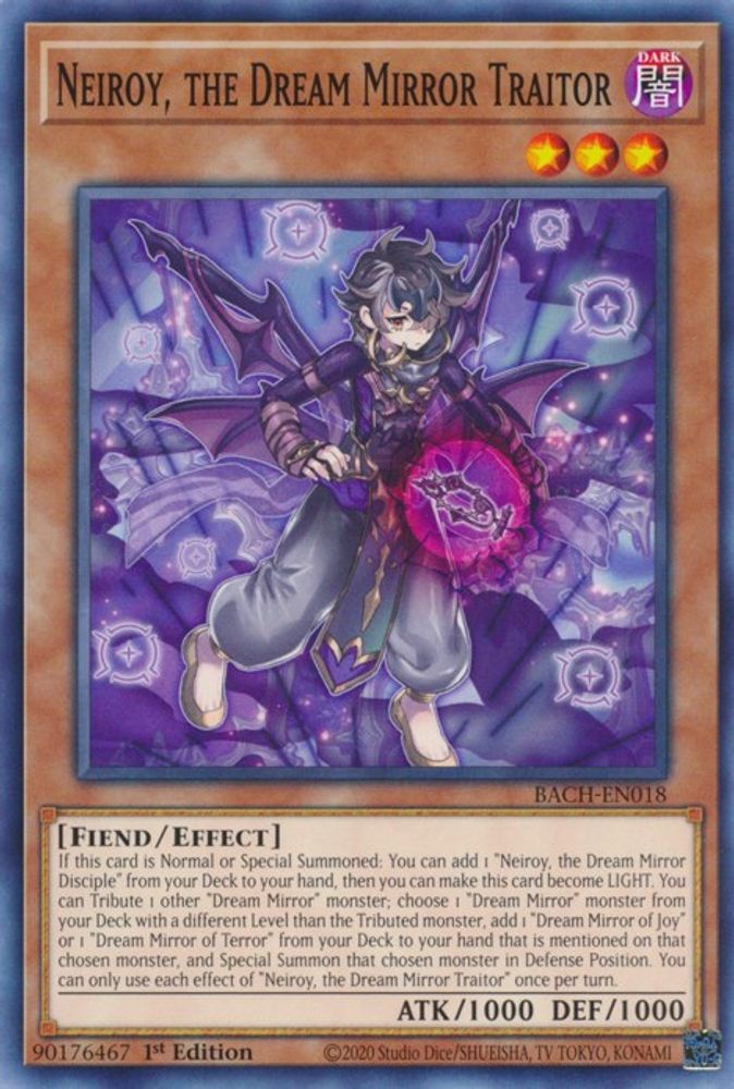 Neiroy, the Dream Mirror Traitor (BACH-EN018) - Common