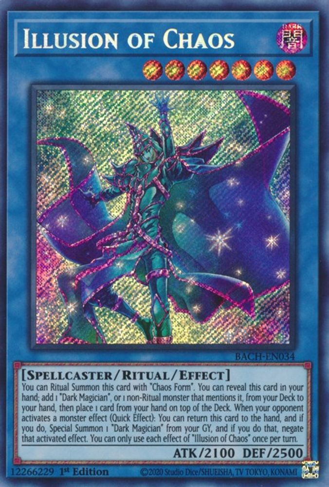 Illusion of Chaos (BACH-EN034) - Secret Rare