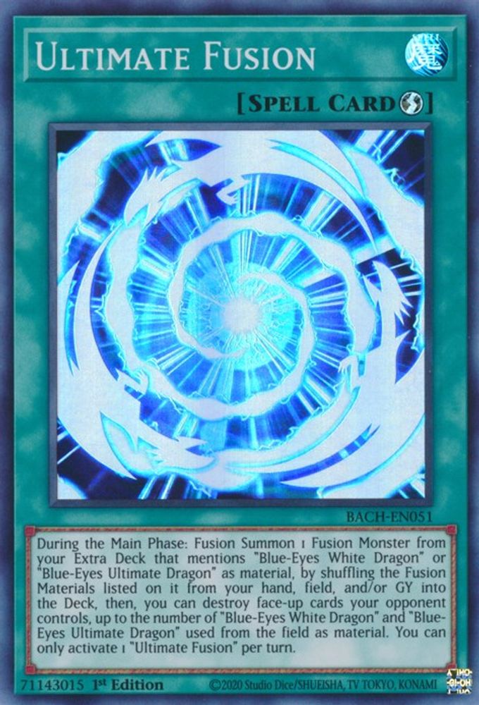 Fusion ultime [BACH-EN051] Super Rare 