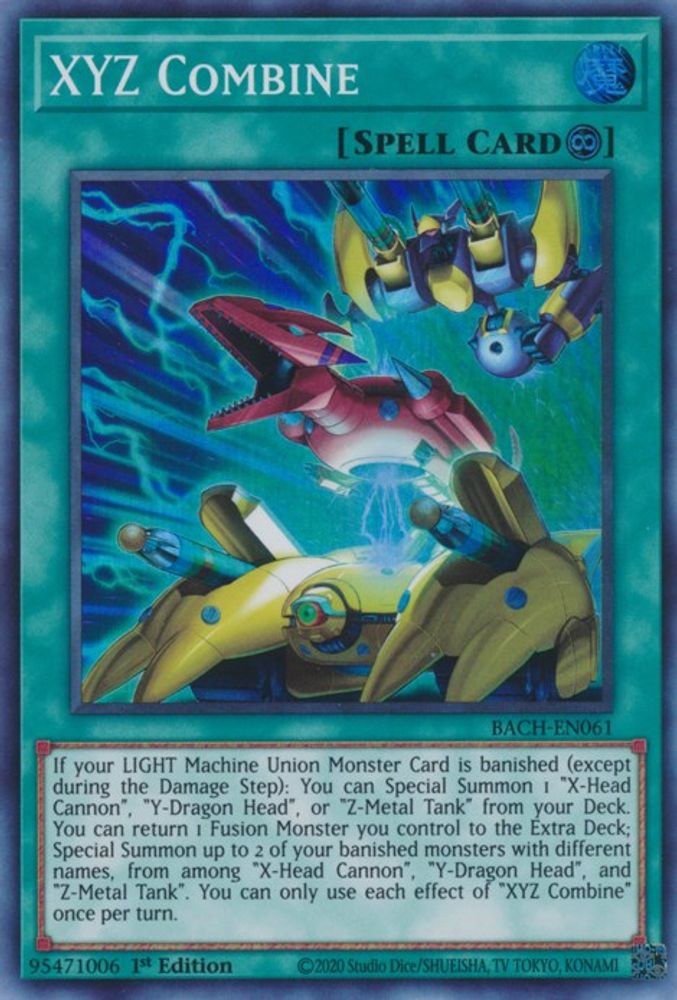 XYZ Combine (BACH-EN061) - Super Rare