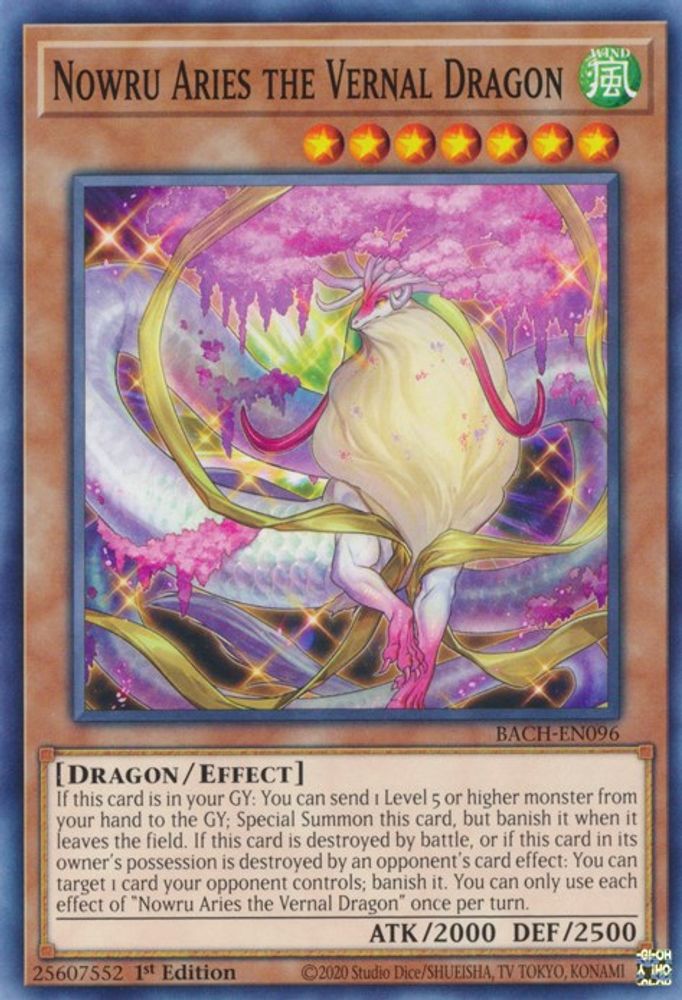 Nowru Aries the Vernal Dragon (BACH-EN096) - Common