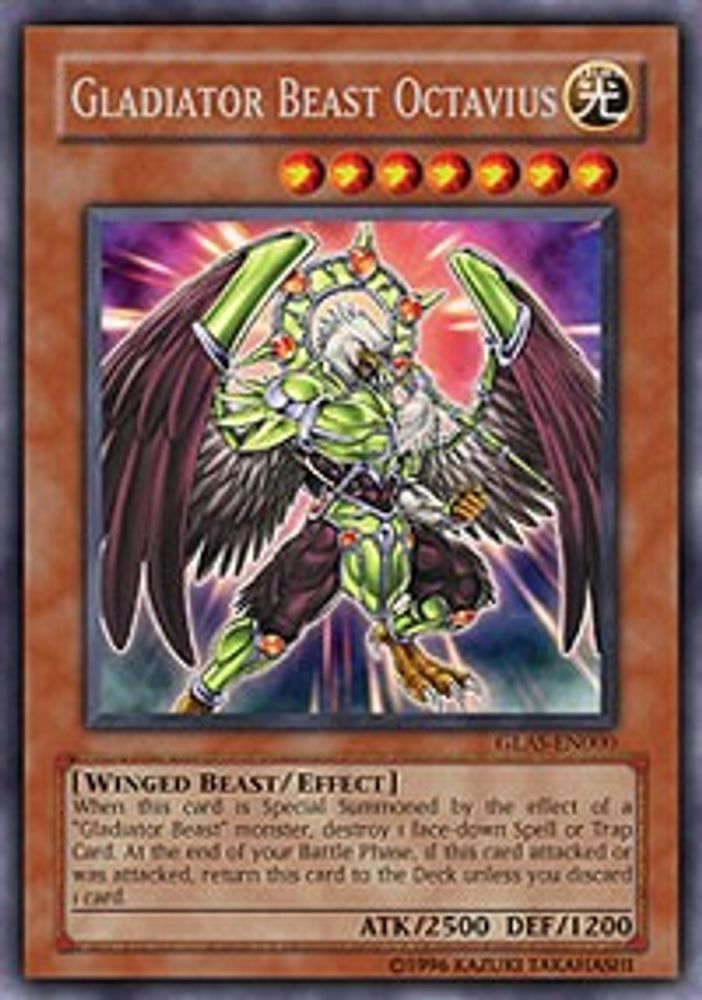 Gladiator Beast Octavius (GLAS-EN000) - Secret Rare