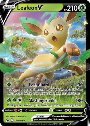 Leafeon V SWSH194  - Holofoil - Promo