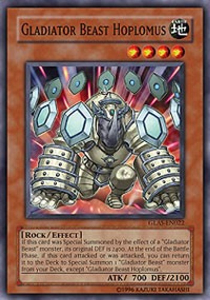 Gladiator Beast Hoplomus (GLAS-EN022) - Common
