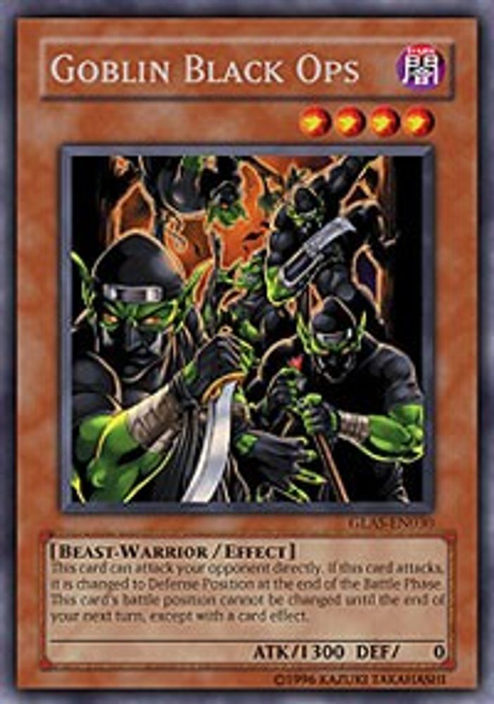 Goblin Black Ops (GLAS-EN030) - Rare