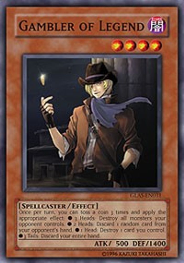 Gambler of Legend (GLAS-EN031) - Common