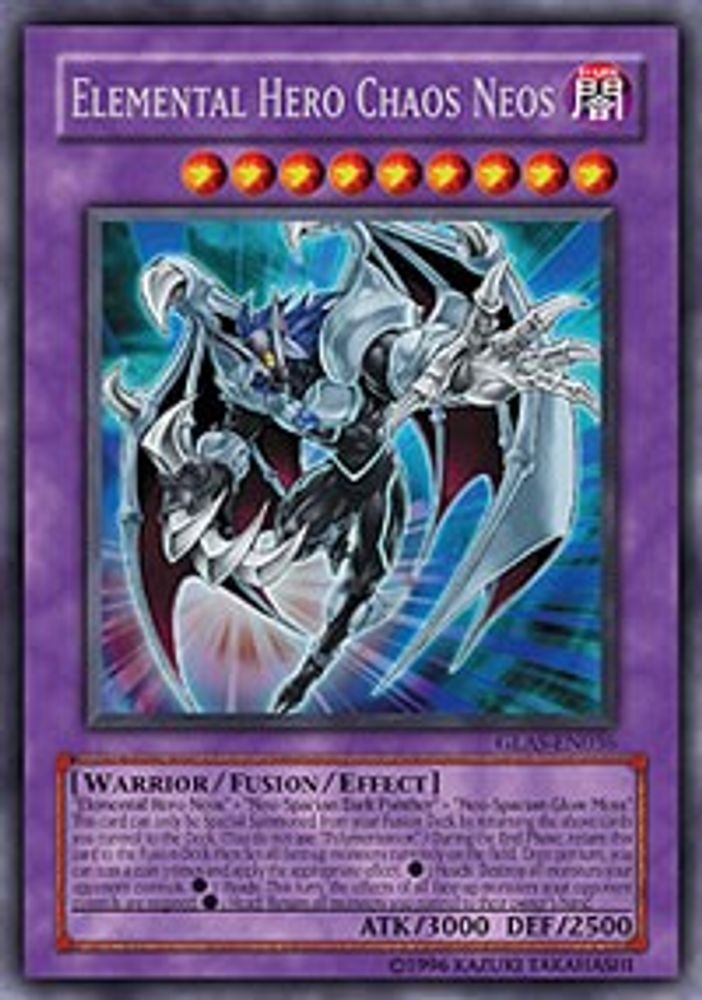 Elemental Hero Chaos Neos (GLAS-EN036) - Secret Rare
