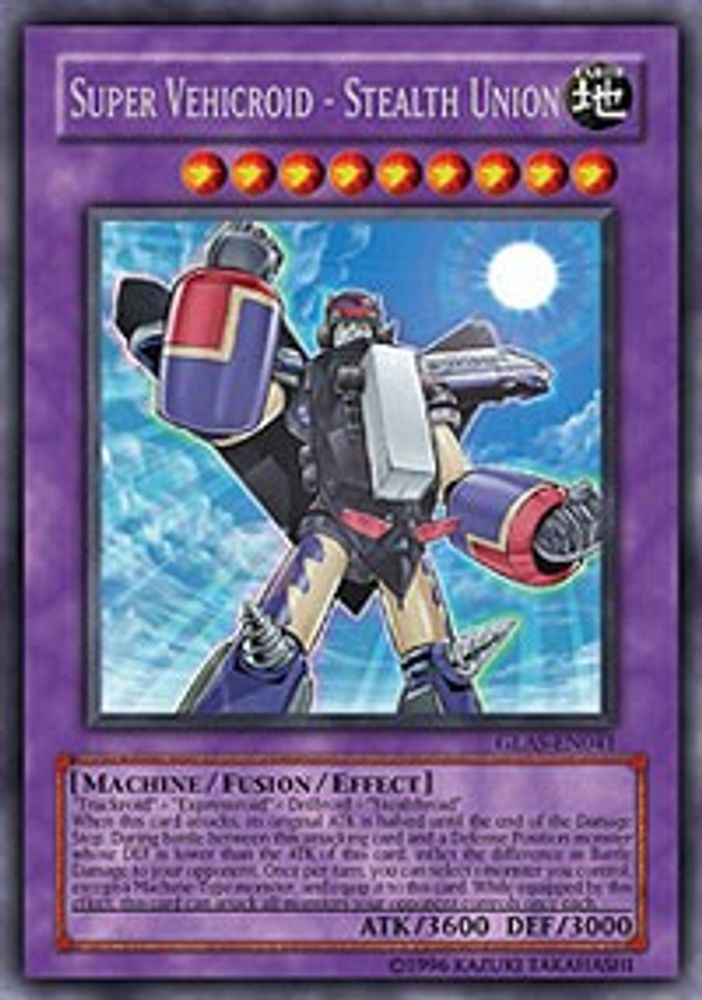 Super Vehicroid - Stealth Union (GLAS-EN041) - Secret Rare