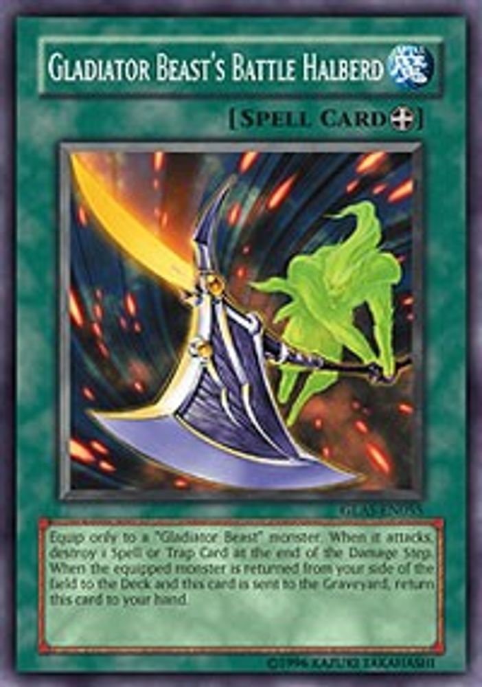 Gladiator Beast's Battle Halberd (GLAS-EN055) - Common