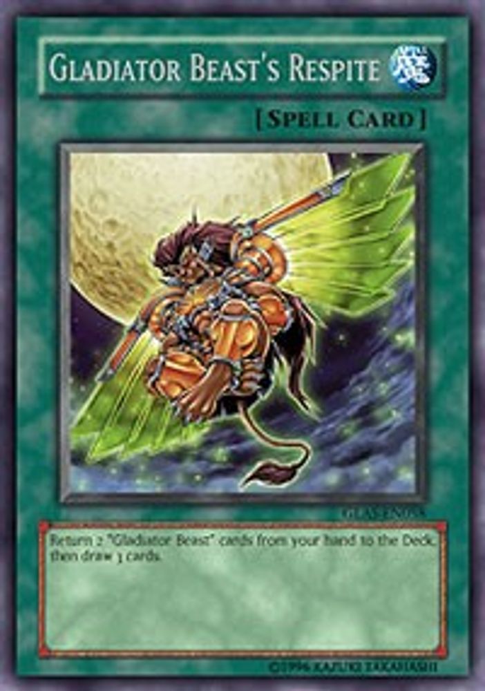 Gladiator Beast's Respite (GLAS-EN058) - Rare