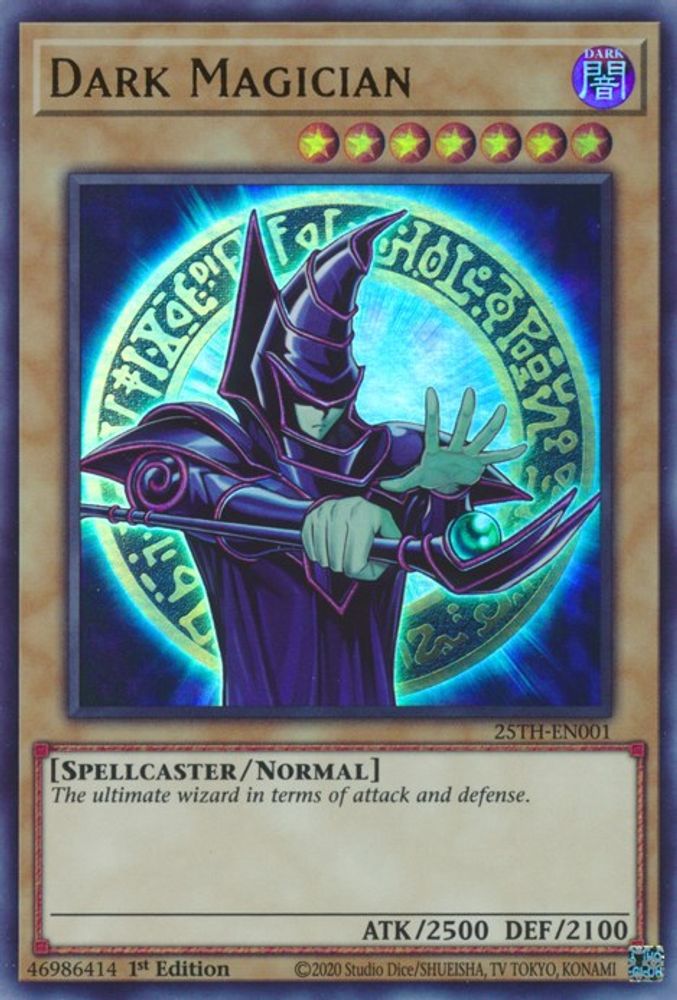 Dark Magician (25TH-EN001) - Ultra Rare