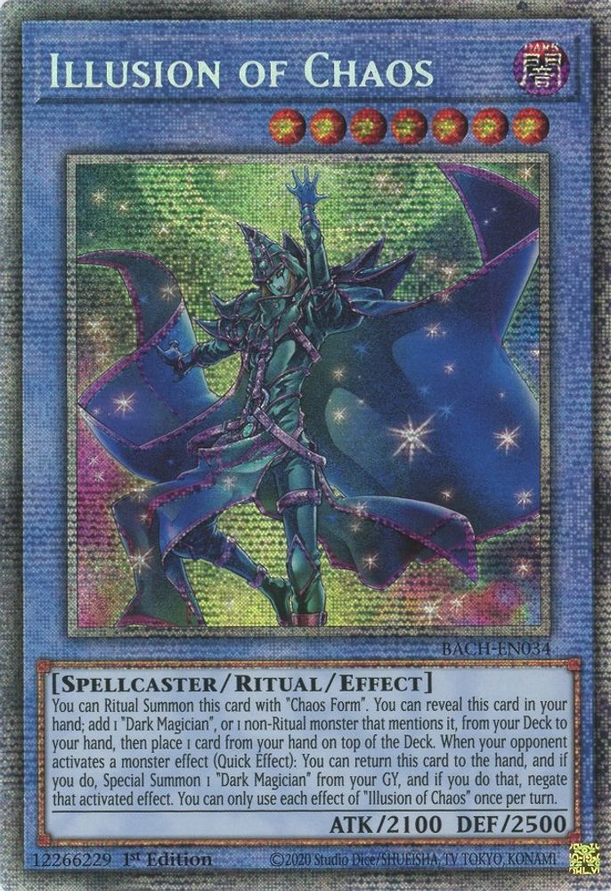 Illusion of Chaos (Starlight Rare) (BACH-EN034) - Starlight Rare