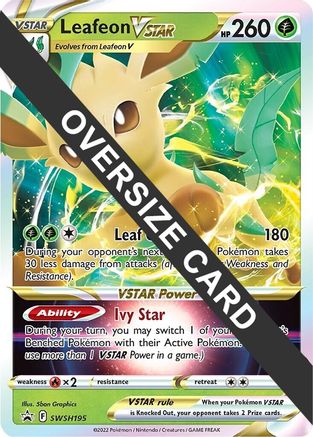 Leafeon VSTAR - SWSH195  - Holofoil - Promo