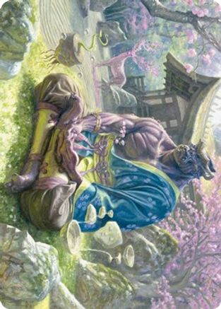 Kosei, Penitent Warlord Art Card (ASNEO-008) - Art Series: Kamigawa: Neon Dynasty