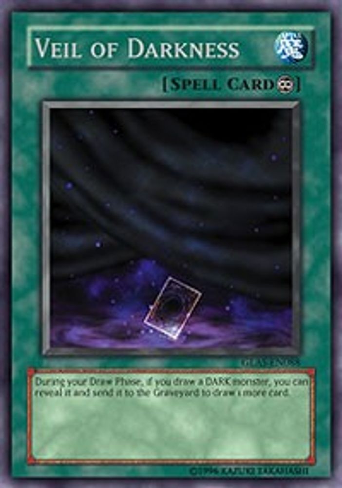 Voile des Ténèbres [GLAS-EN088] Secret Rare 