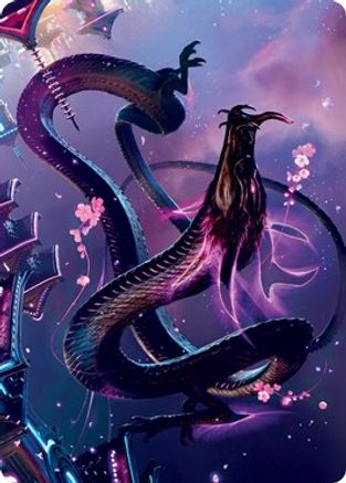 Junji, the Midnight Sky Art Card (38/81) (ASNEO-038) - Art Series: Kamigawa: Neon Dynasty