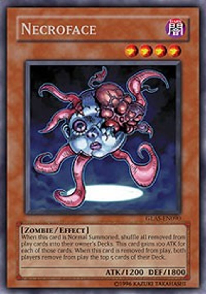 Nécroface [GLAS-EN090] Secret Rare 