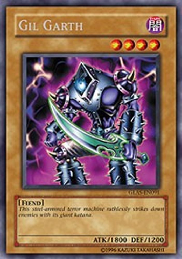 Gil Garth (GLAS-EN091) - Secret Rare