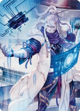 Tameshi, Reality Architect Art Card (53/81) (ASNEO-053) - Art Series: Kamigawa: Neon Dynasty